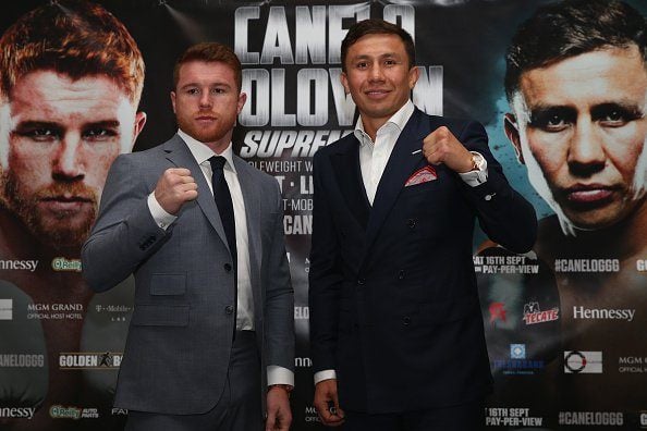 Canelo Alvarez Gennady Golovkin boxing